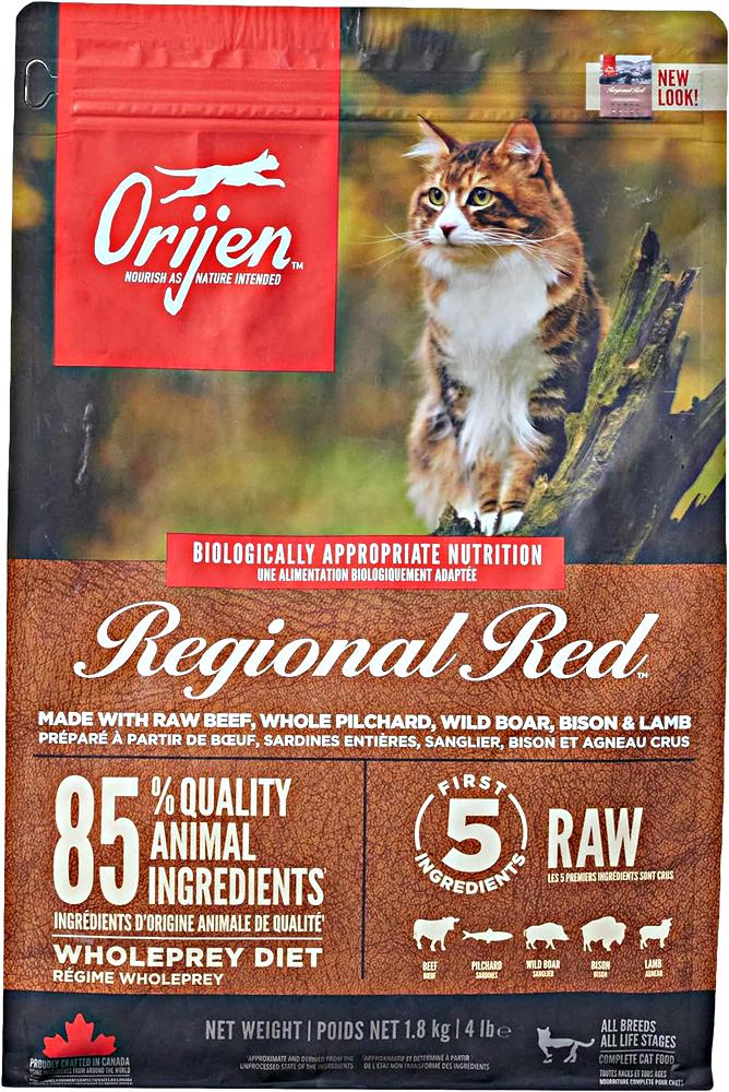 Orijen Regional Red Cat сухой корм для кошек 1,8 кг (28218)